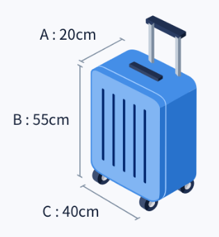 기내 수하물 사이즈 규정