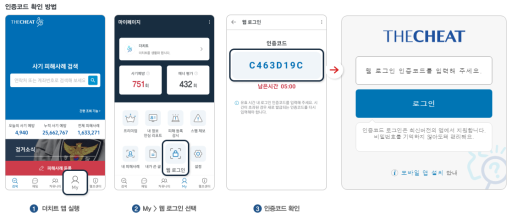 더치트 무료조회 방법 안내