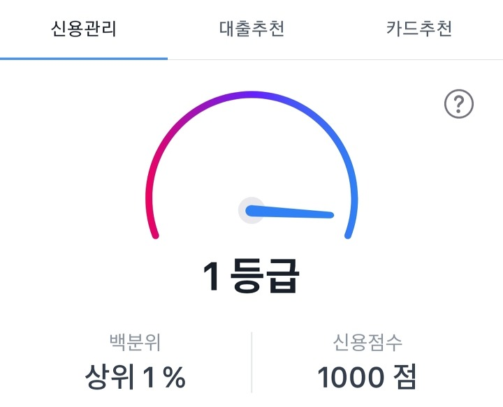 신용점수 올리기로 신용점수 1000점