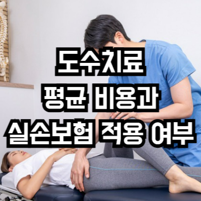 도수치료 비용과 실손보험 적용 여부